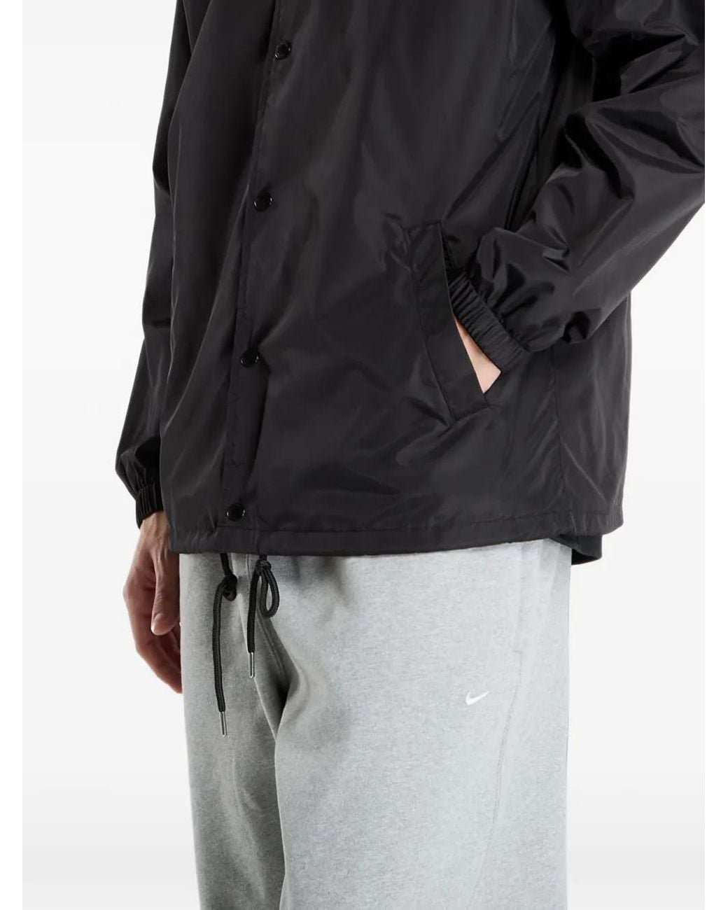 RIPNDIP Black Squabble Up Windbreaker for men