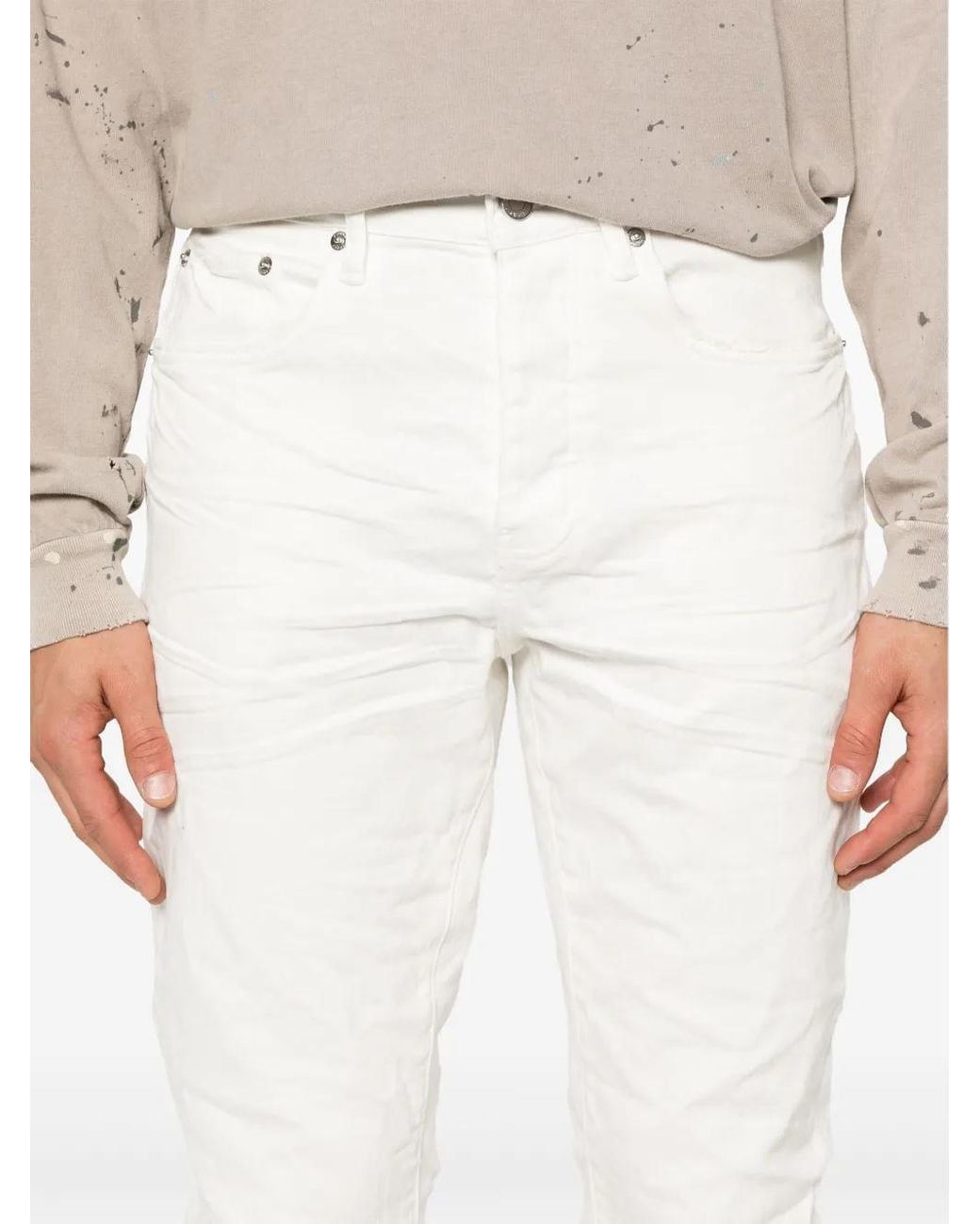 Purple Brand White P005 Jeans for men