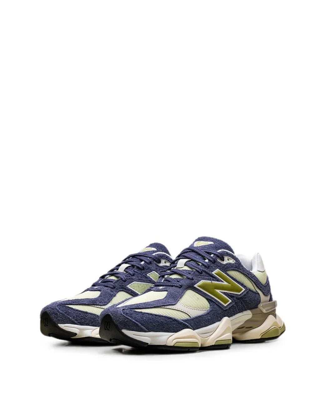 New Balance White 9060 Low-Top Sneakers for men
