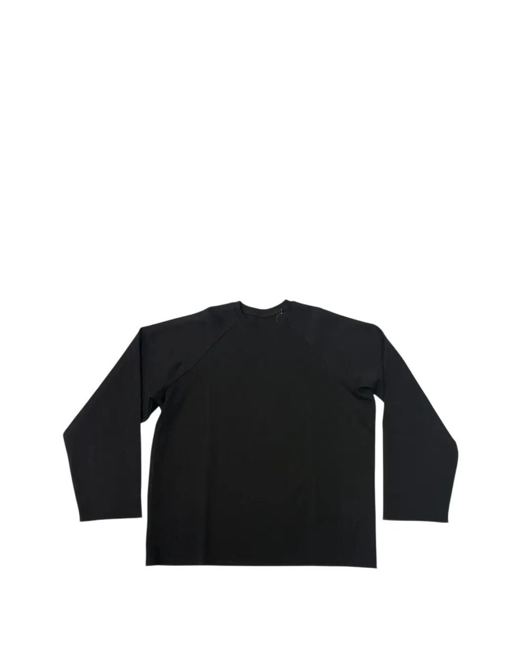 PROTOTYPES Black Logo-Print Long-Sleeve T-Shirt for men