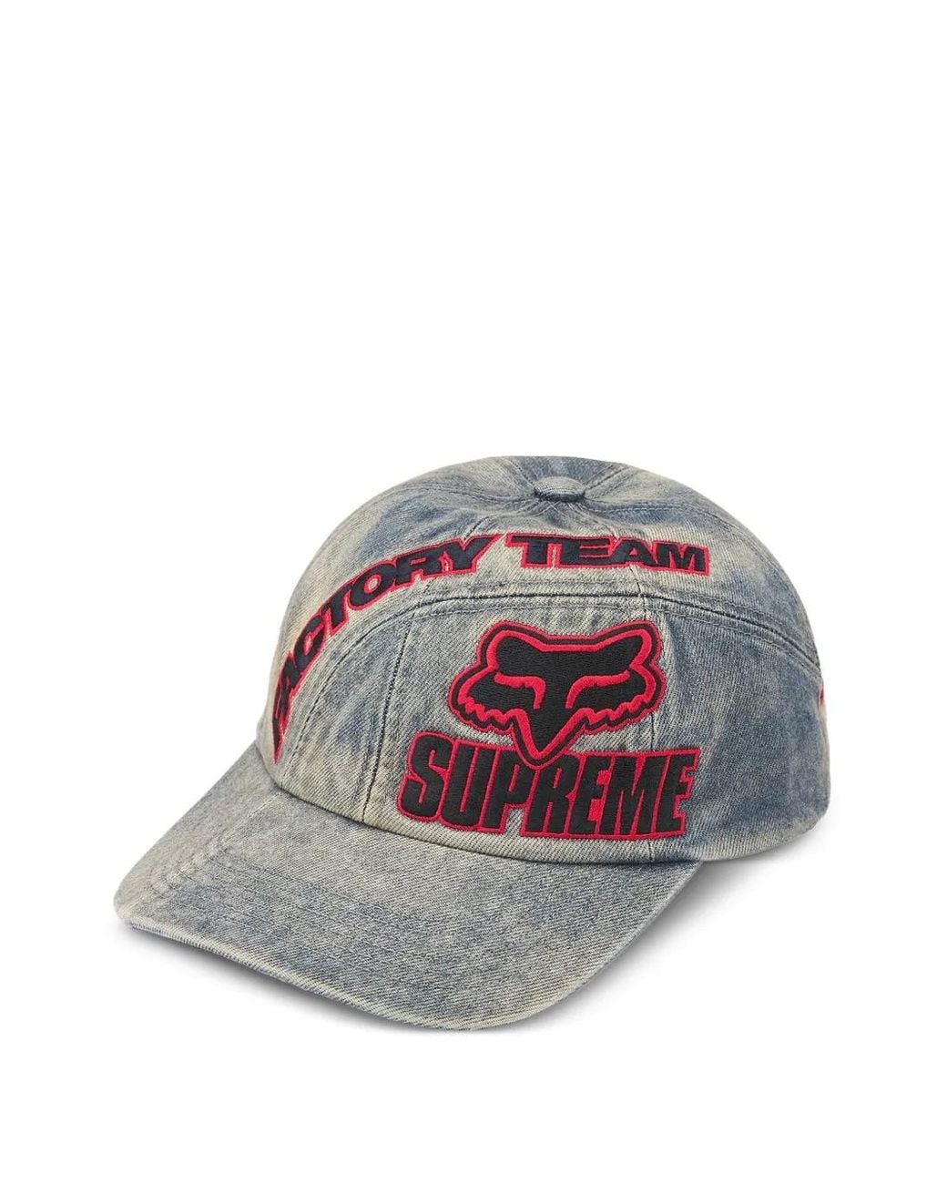 【最終値下げ】SUPREME × Fox Racing ロゴキャップ Supreme x Fox Racing® logo-embroidered Cap | Black | FARFETCH GE
