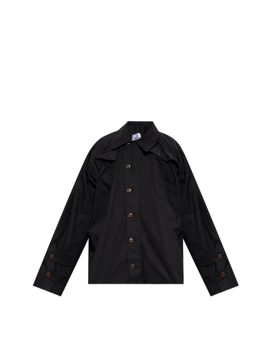 Vivienne Westwood Black Veste À Boutonnière Décalée for men