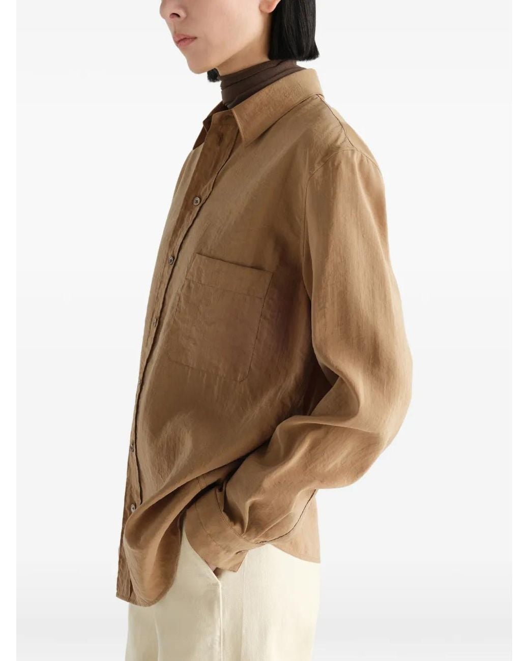 Lemaire Natural Straight Shirt