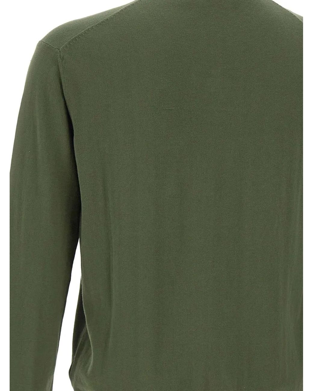 Peuterey Green Dodos Long-Sleeved Sweater for men