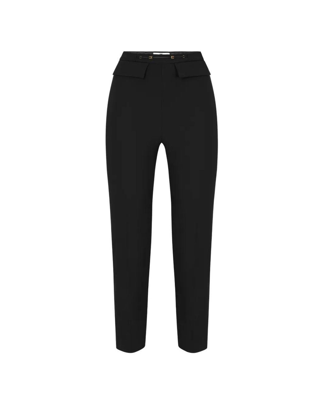 Elisabetta Franchi Black Trousers