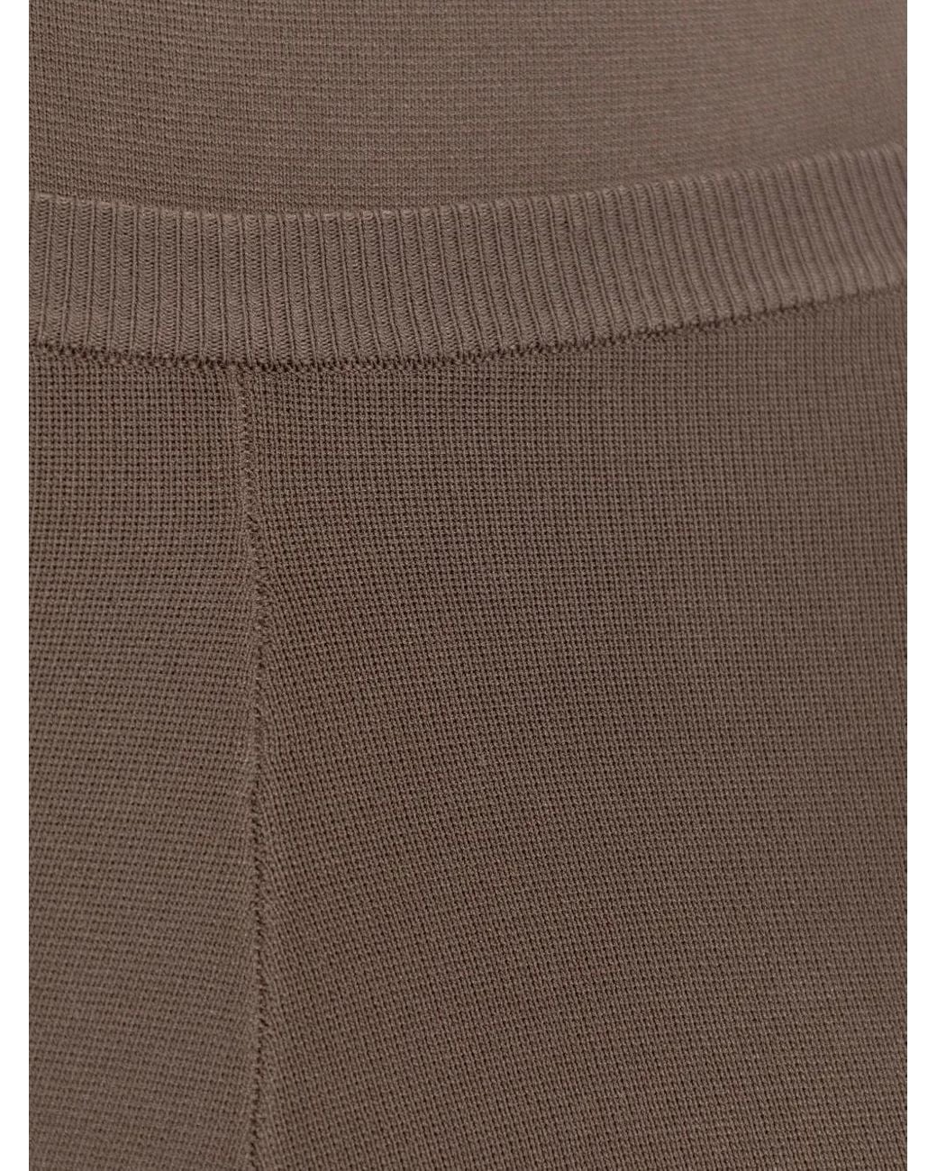 Entire studios Brown Ribbed Shorts