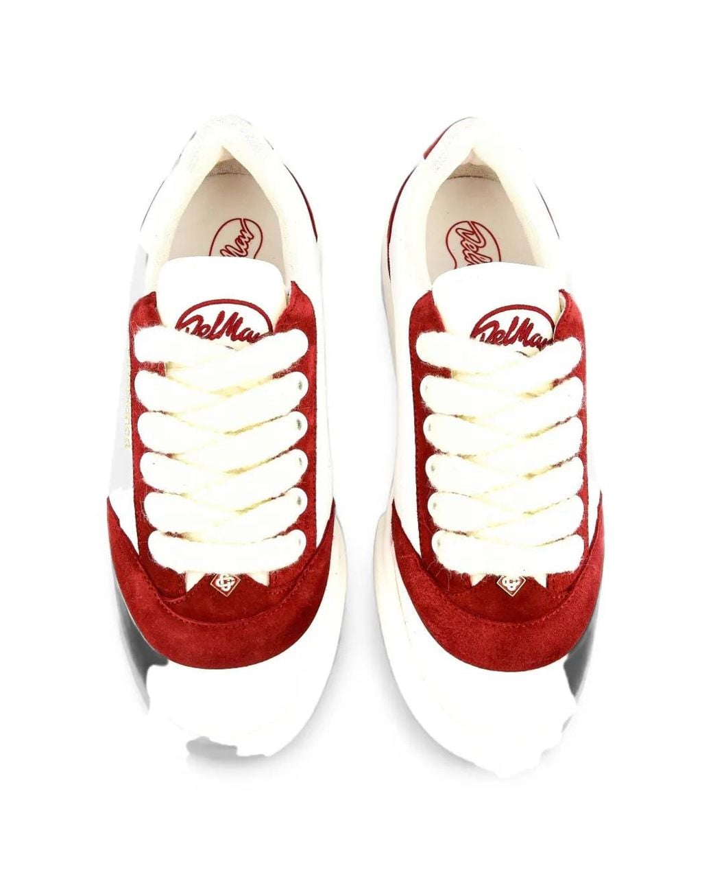 Casablanca Pink Del Mar Logo-Print Low-Top Sneakers for men