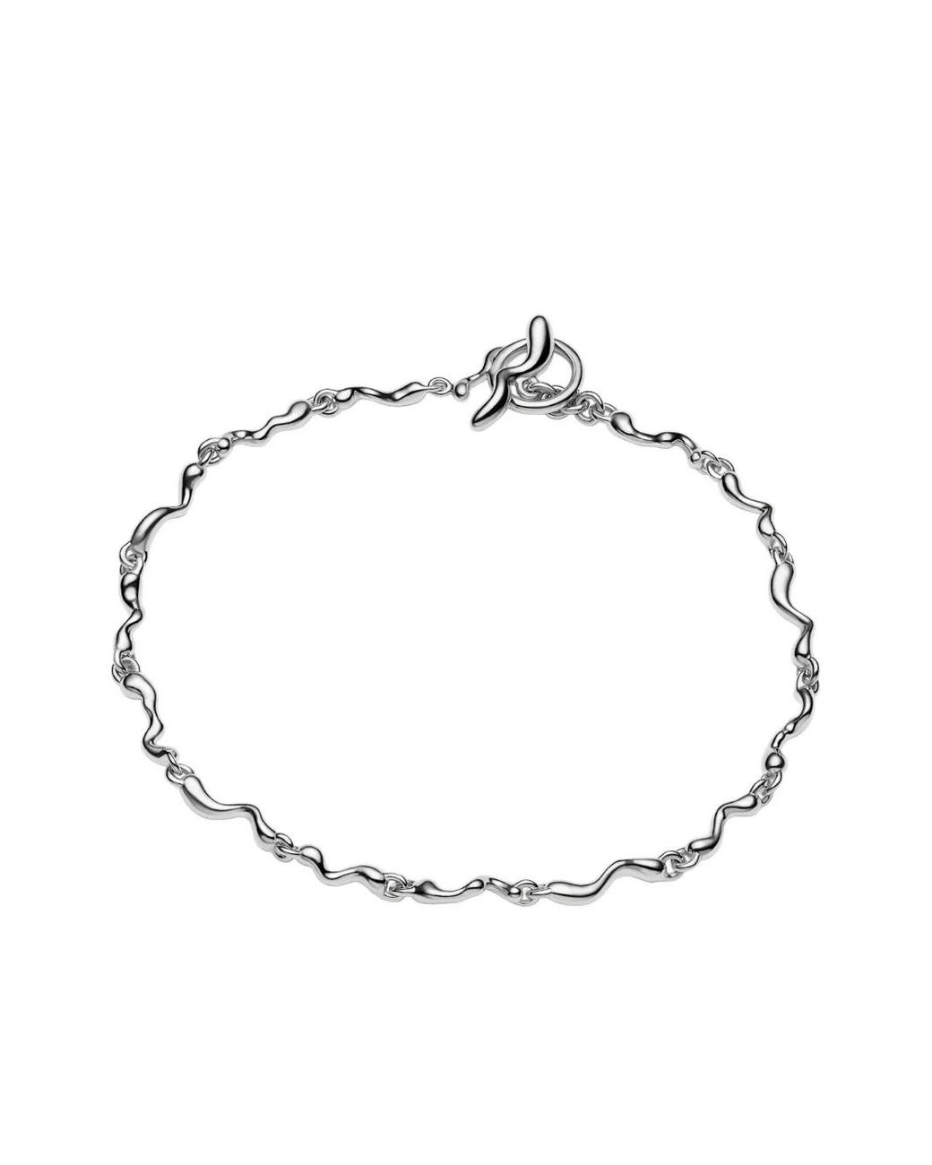 Maria Black Metallic Ramen Bracelet