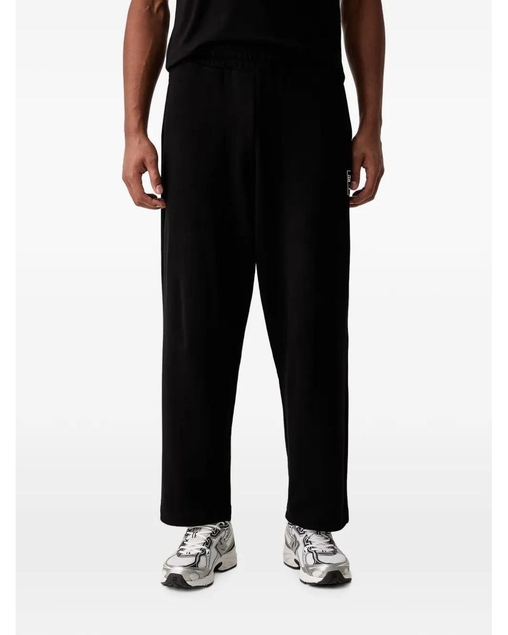 EA7 Jogginghose Mit Logo-Patch in Black für Herren