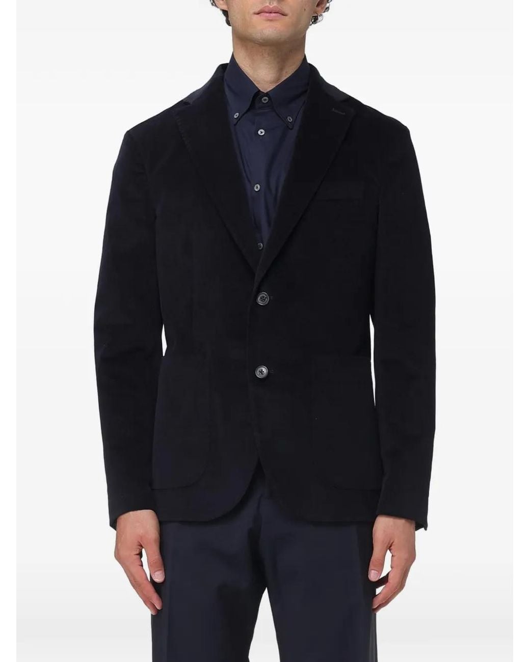 Blazer Con Botones Brooksfield de hombre de color Blue
