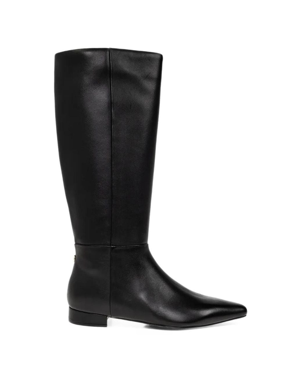 Furla Black Dora Leather Boots