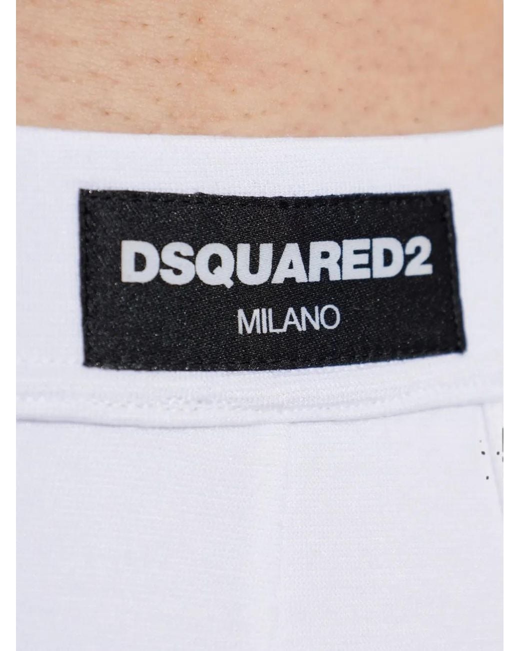 DSquared² Blue Boxer À Patch Logo for men