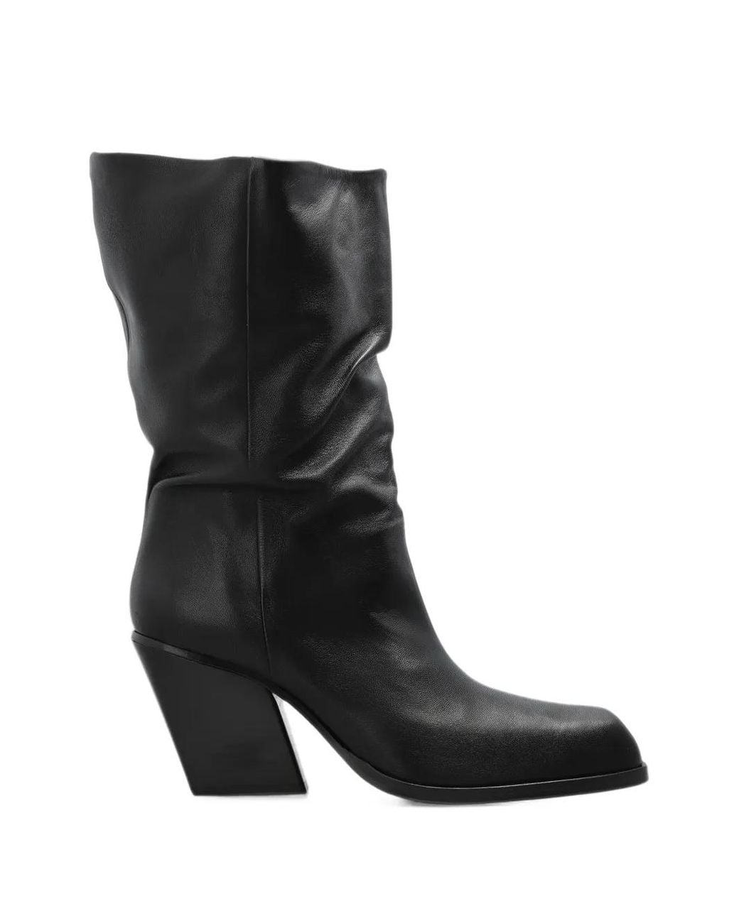 Yuzefi Black Bottines Delavar Slouch