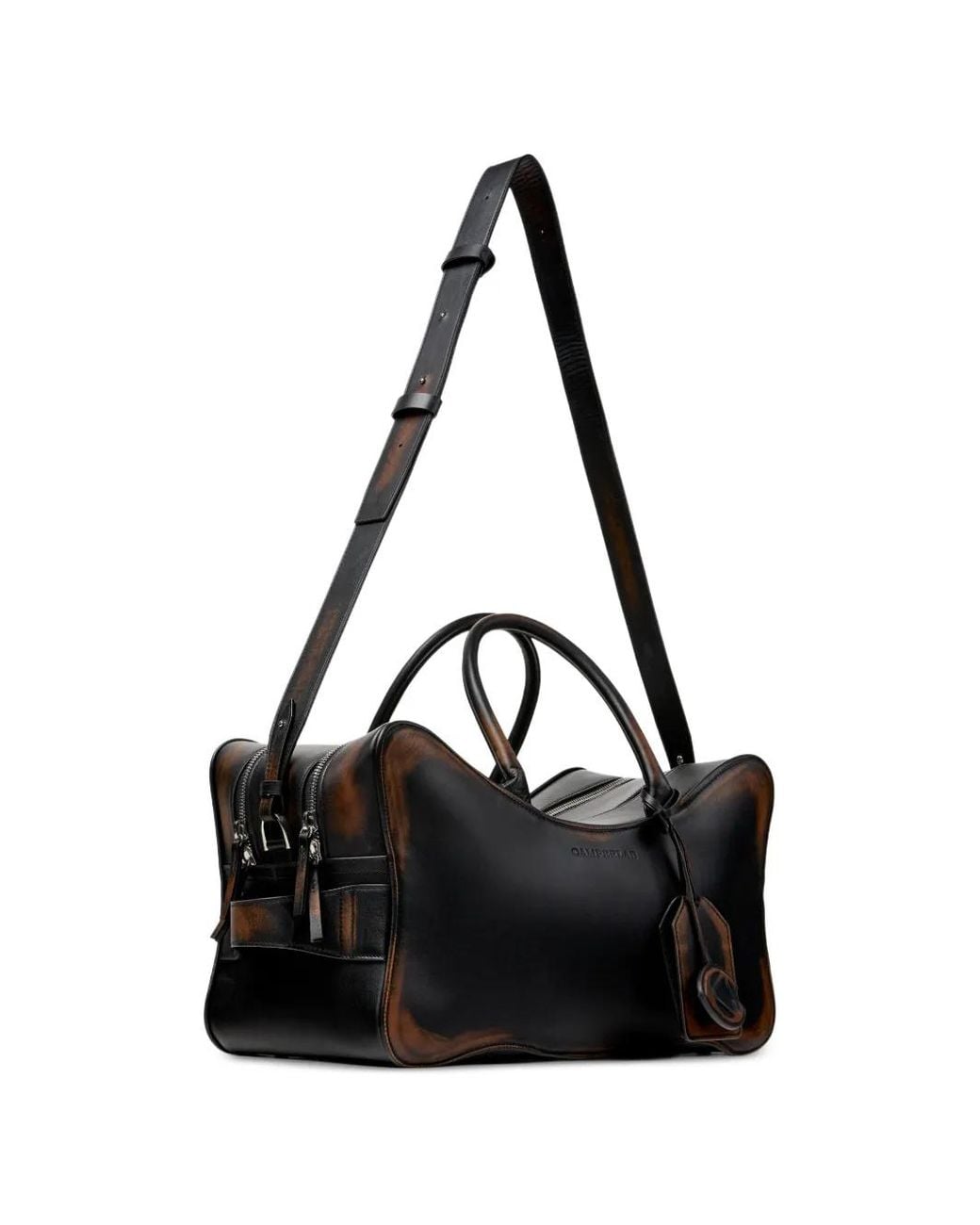 CAMPERLAB Black Lunssi Shoulder Bag for men