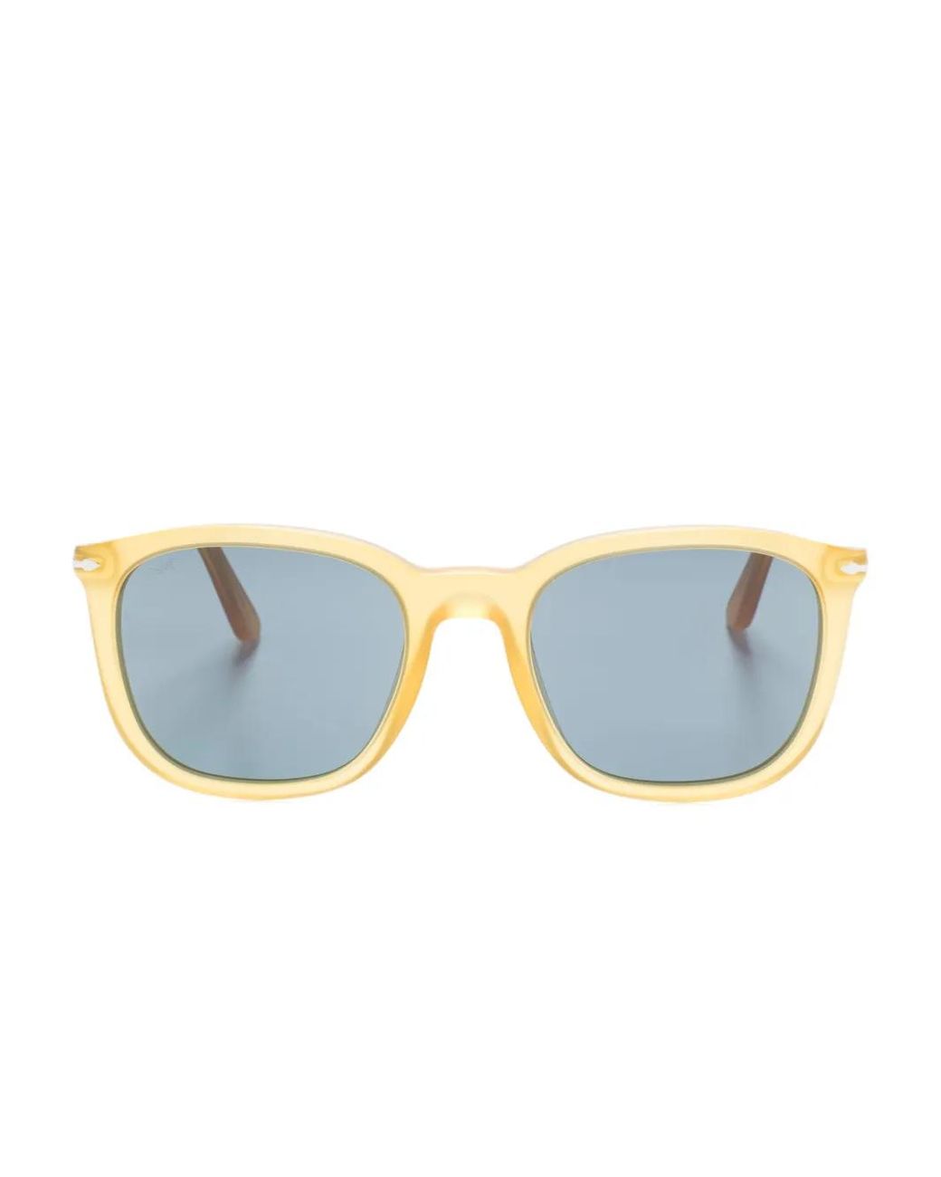 Persol Blue Wayfarer-Frame Sunglasses