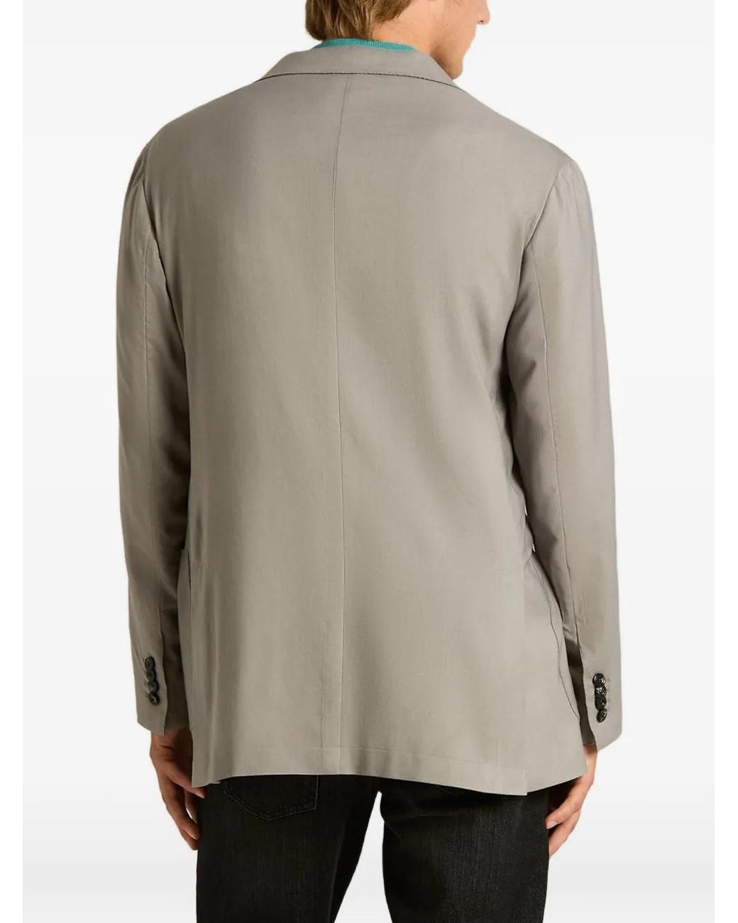Blazer Con Botones Kiton de hombre de color Gray