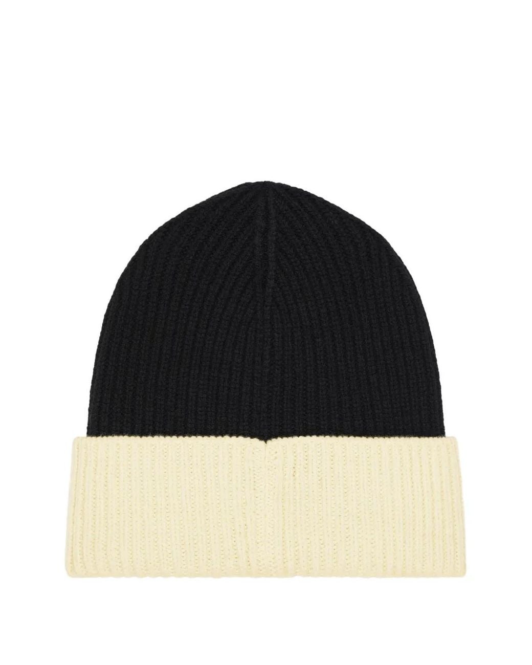 Givenchy Black Bicolor Beanie for men
