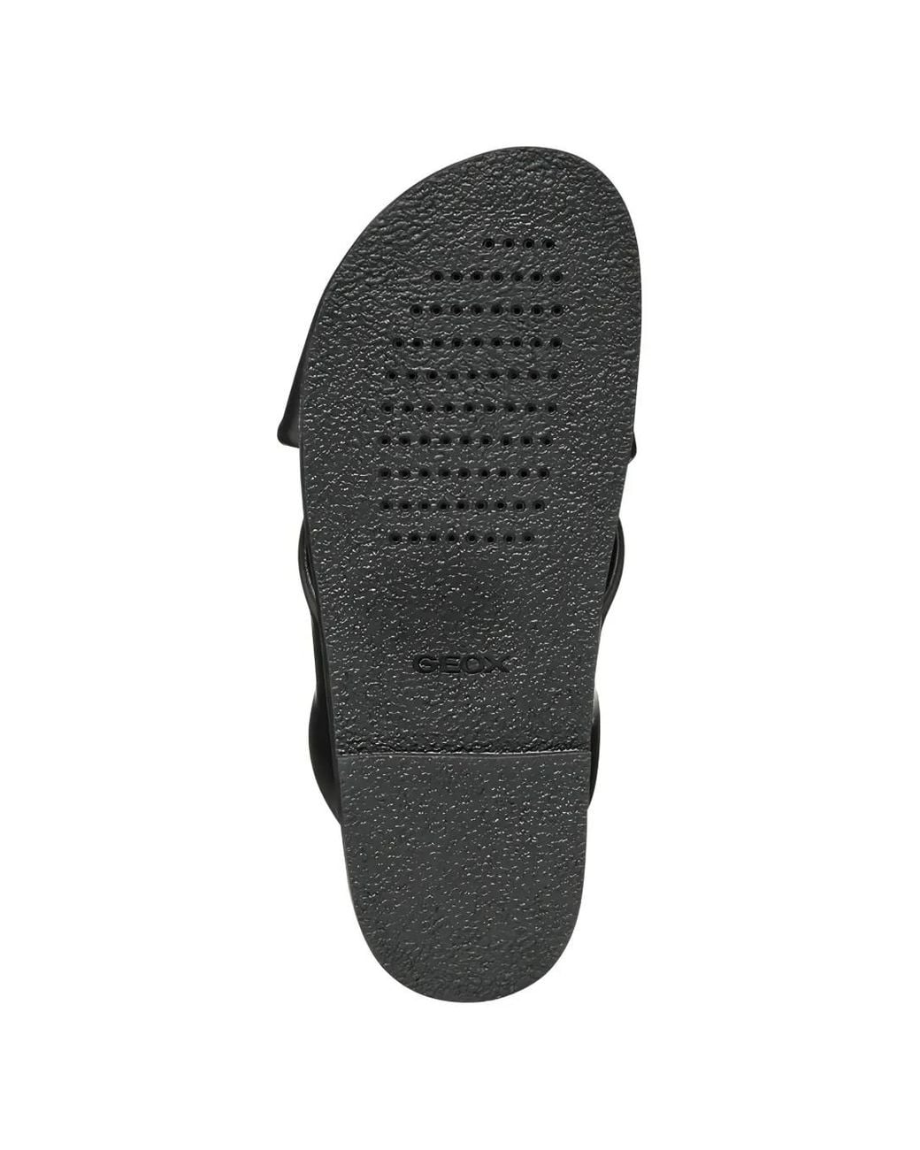 Geox Black Adelash Sandals