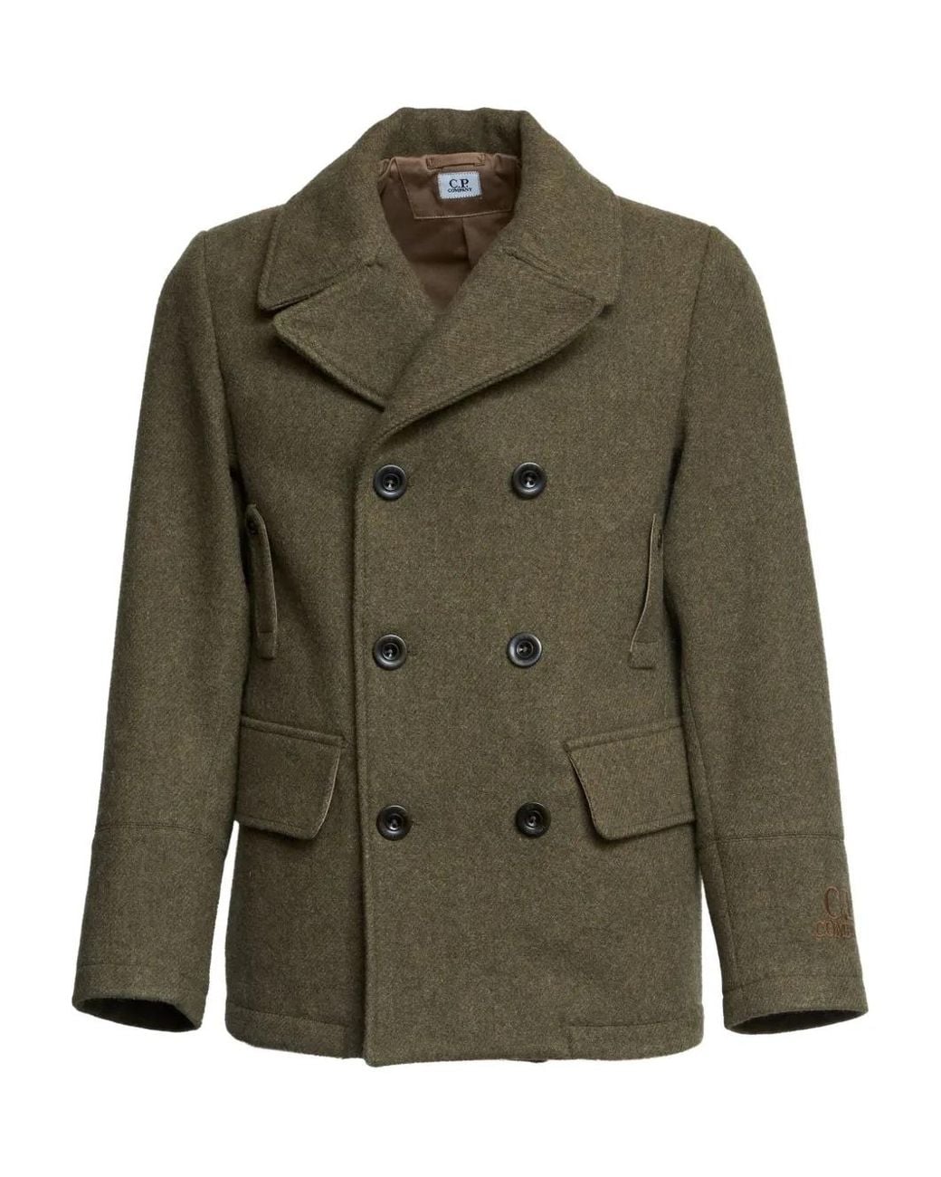 C P Company Green Duffel Jacket for men