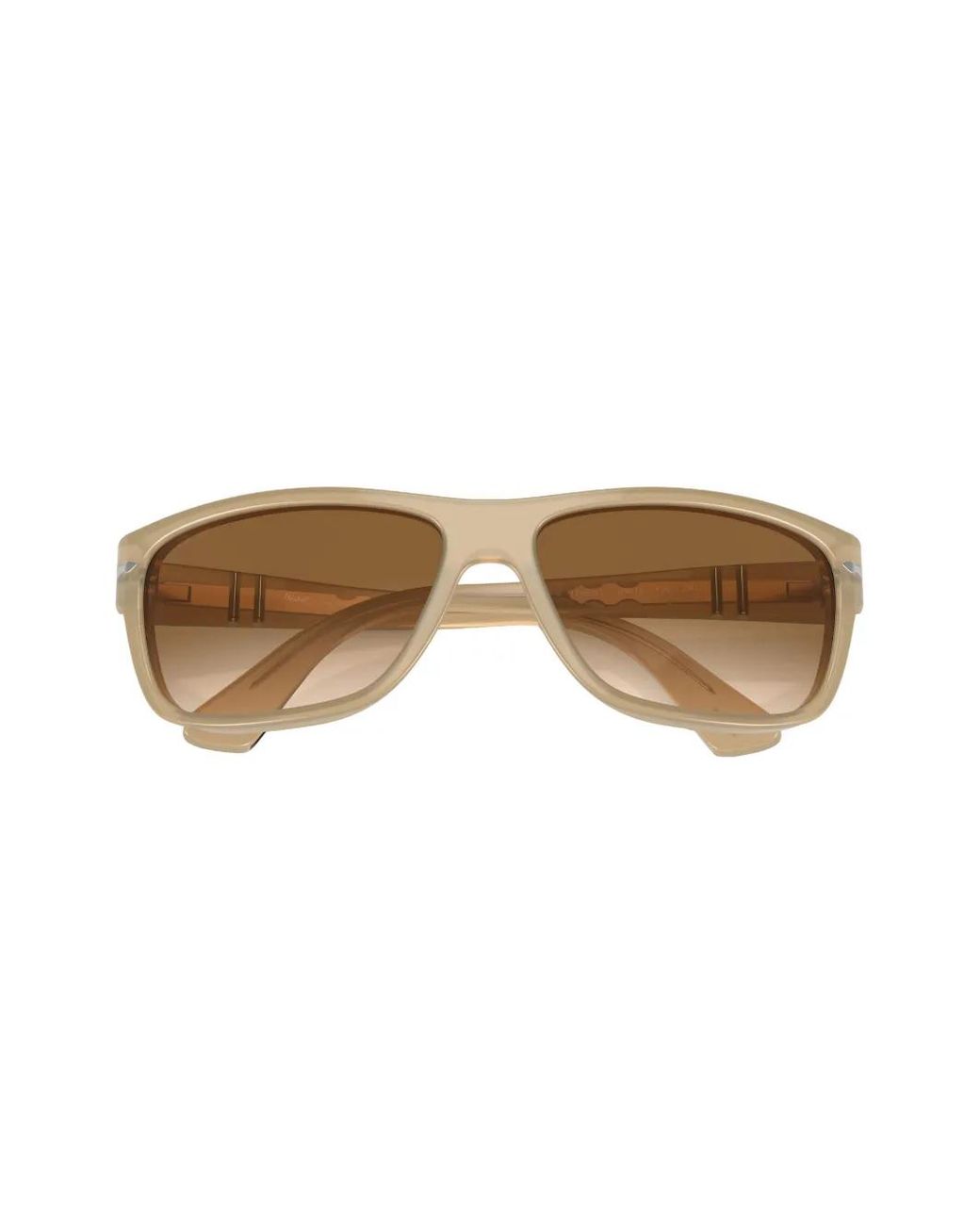 Persol Natural Rectangle-Frame Sunglasses