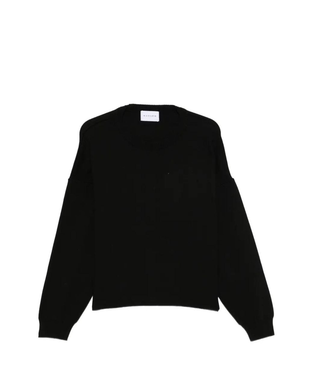 Jersey Con Cuello Redondo MARSĒM de hombre de color Black