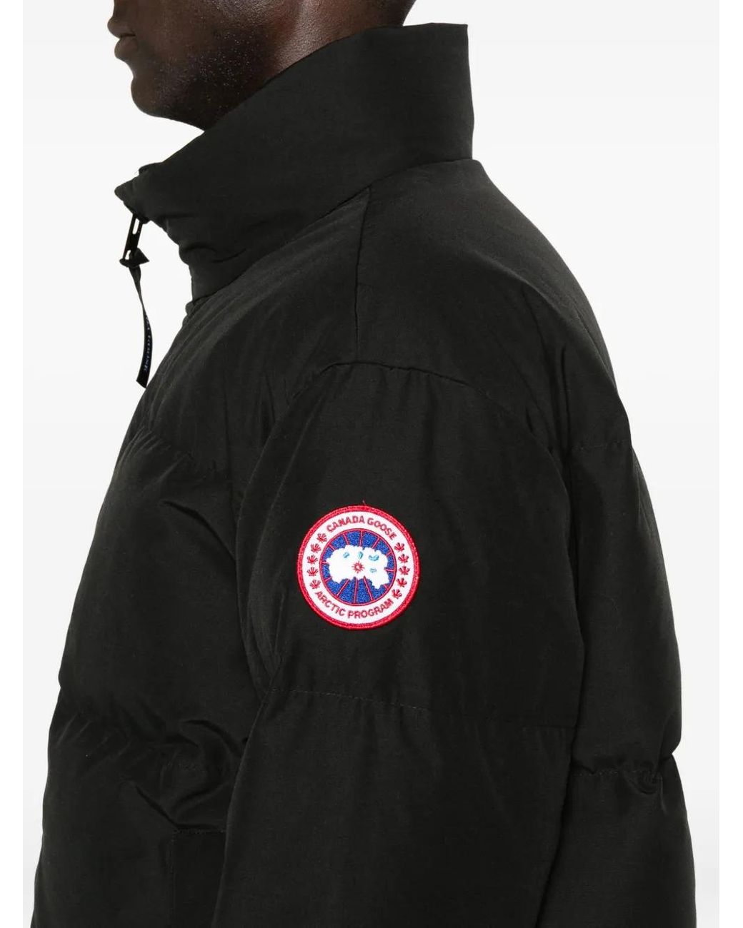 Canada Goose Black Bayview Short Down Jacket for men