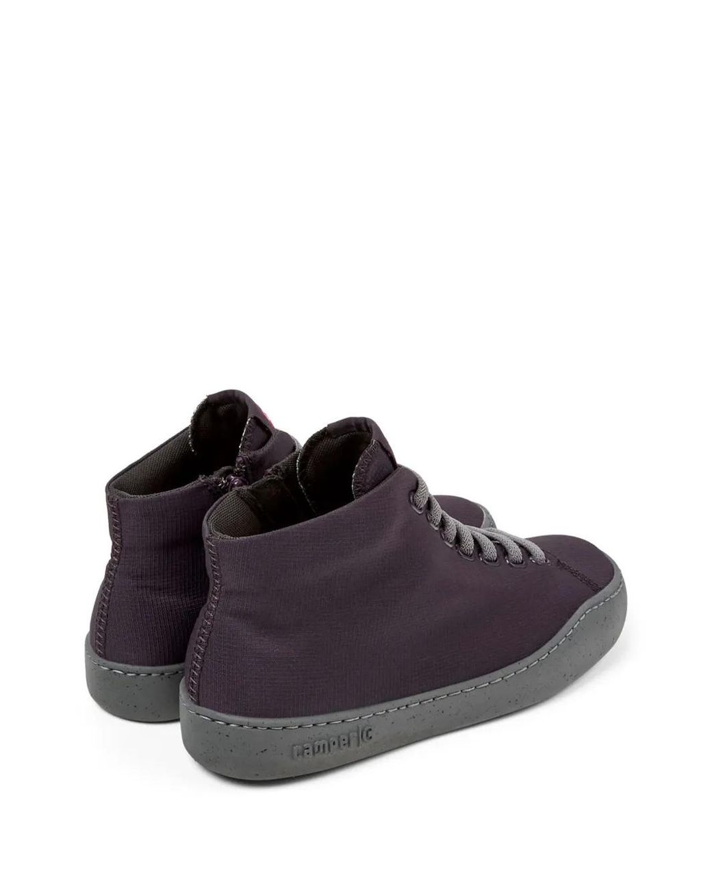 Camper Brown Peu Touring Lace-Up Sneakers