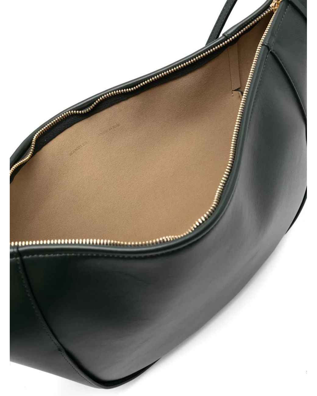 Wandler Gray Maggie Leather Shoulder Bag