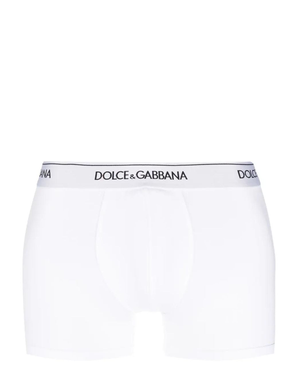 Dolce & Gabbana White Regular Boxer 2-Pack for men
