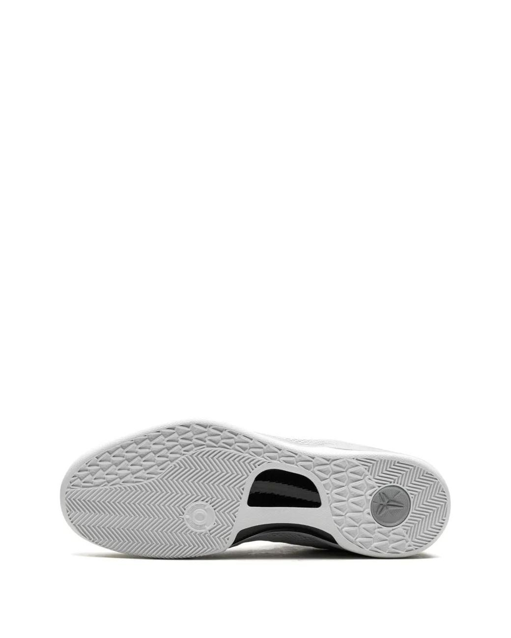 Nike White Kobe 8 Protro "Wolf" Sneakers for men
