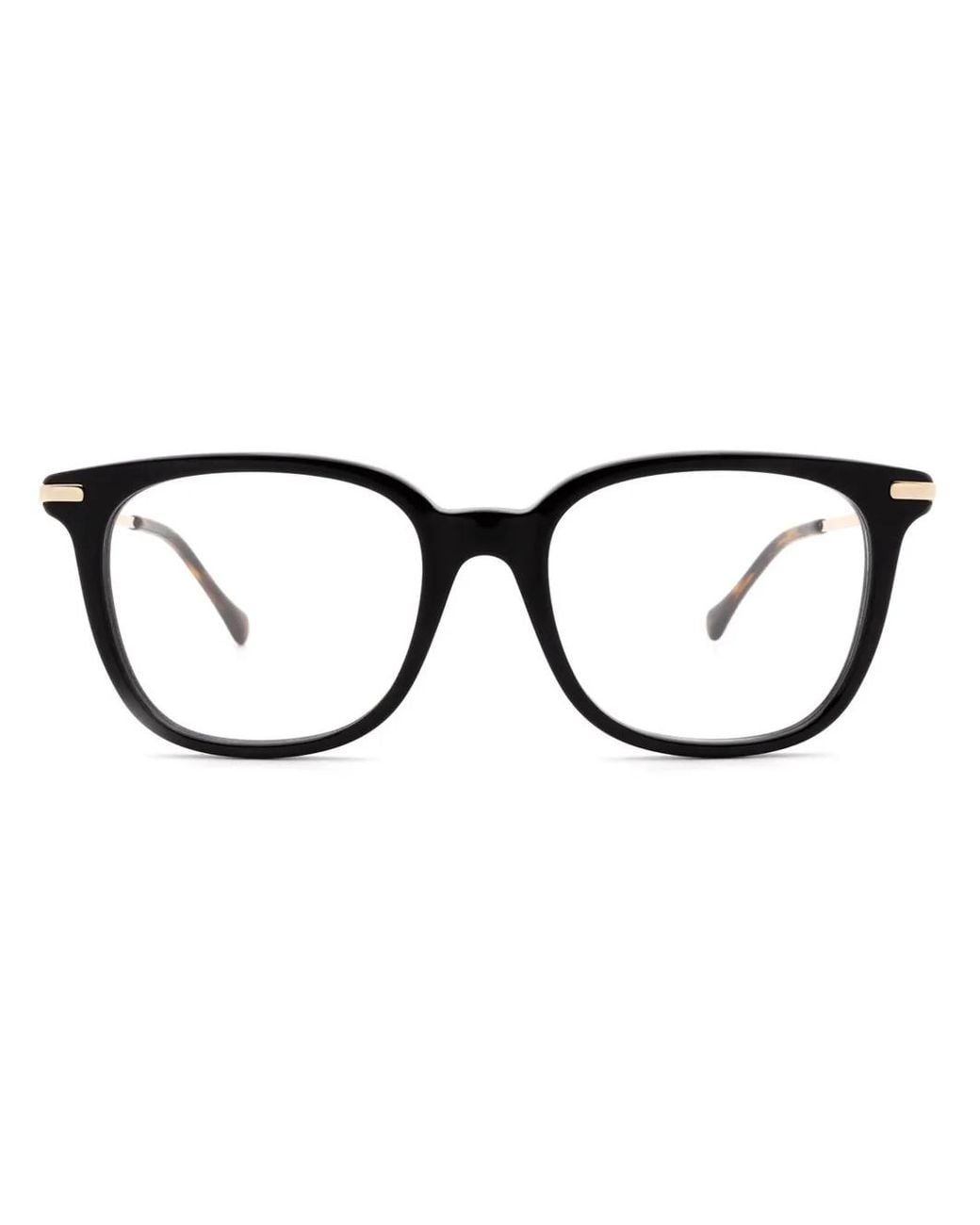 Gucci Black Horsebit Glasses