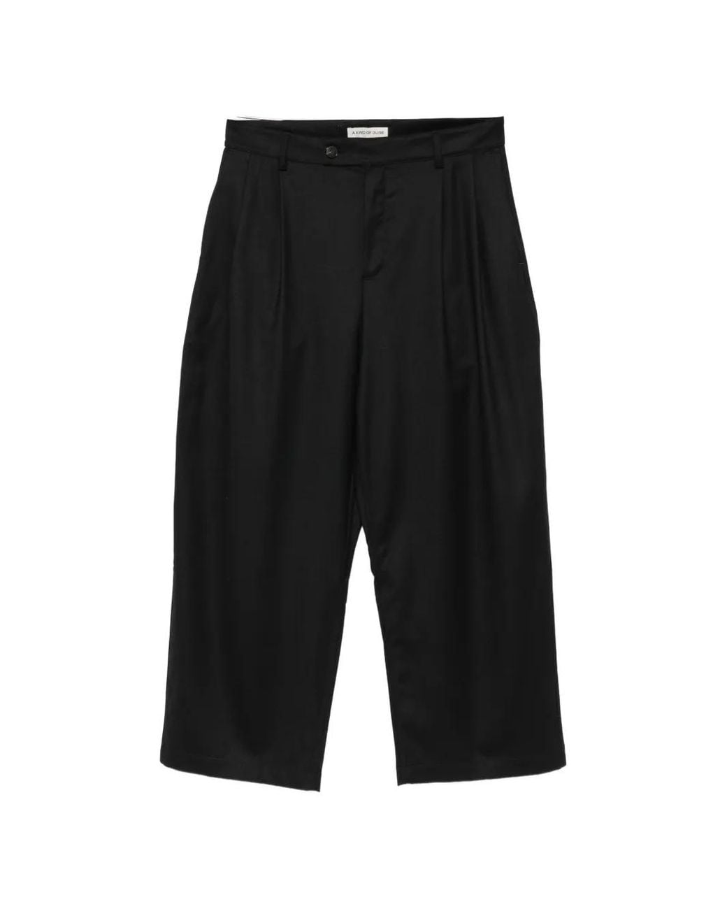 A Kind Of Guise Black Yesa Wide-Leg Trousers for men