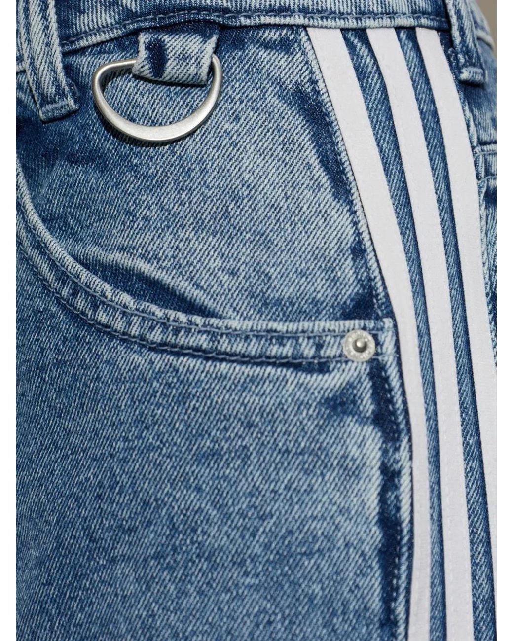 Adidas Blue Adilenium Season 6 Baggy Denim Pants