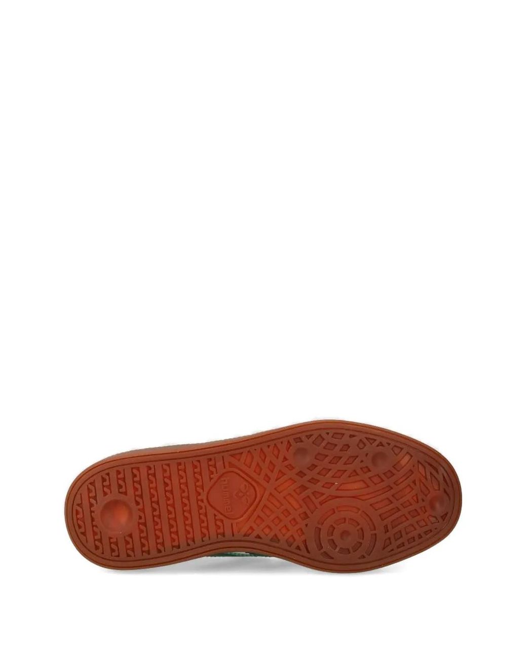 Hummel Green Chevron-Detail Sneakers