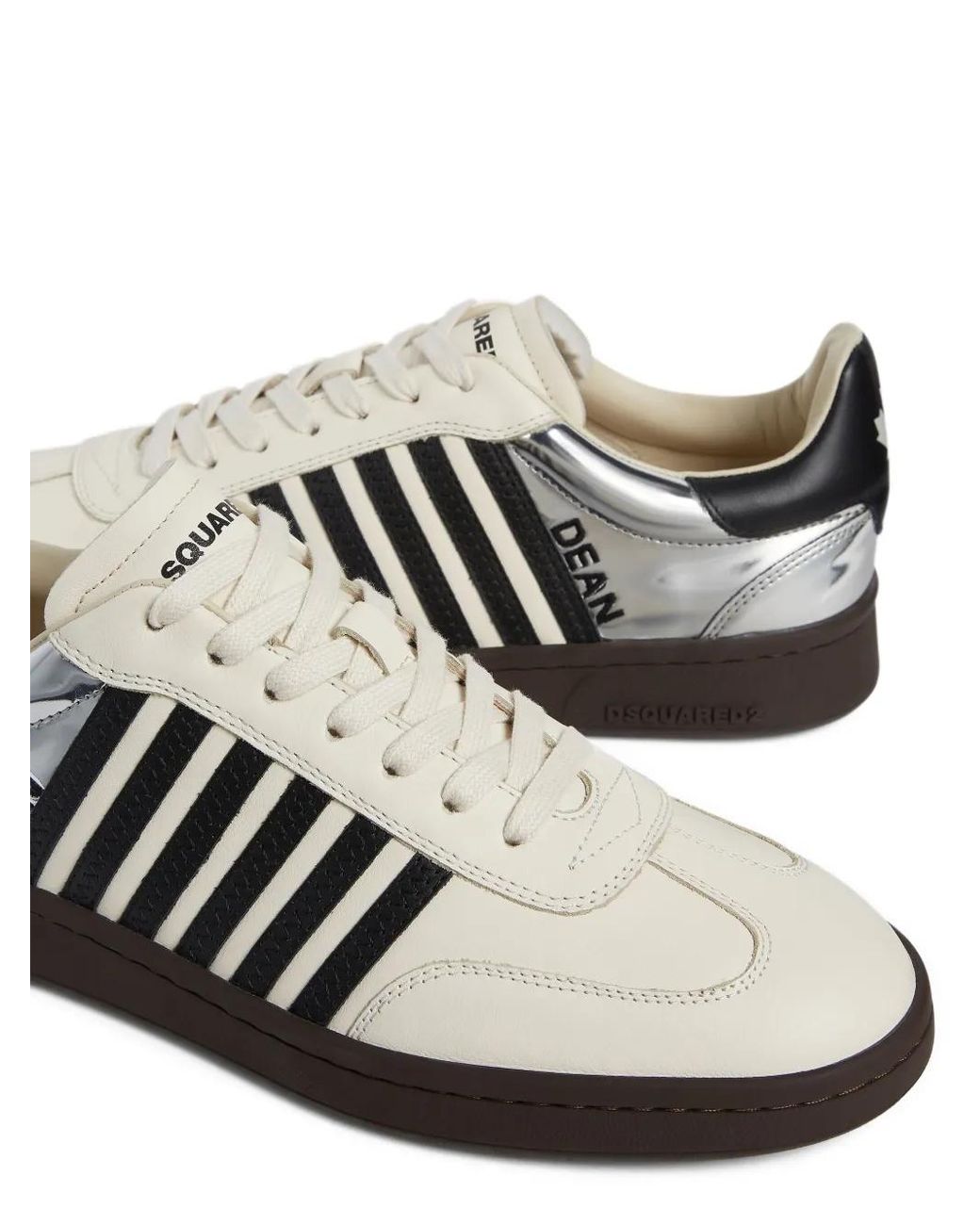 DSquared² White Boxer Sneakers for men