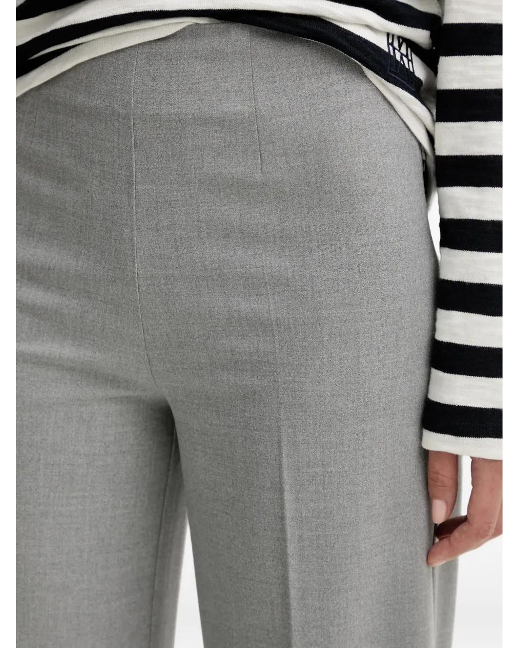 Marc O' Polo Gray Back-Pocket Trousers