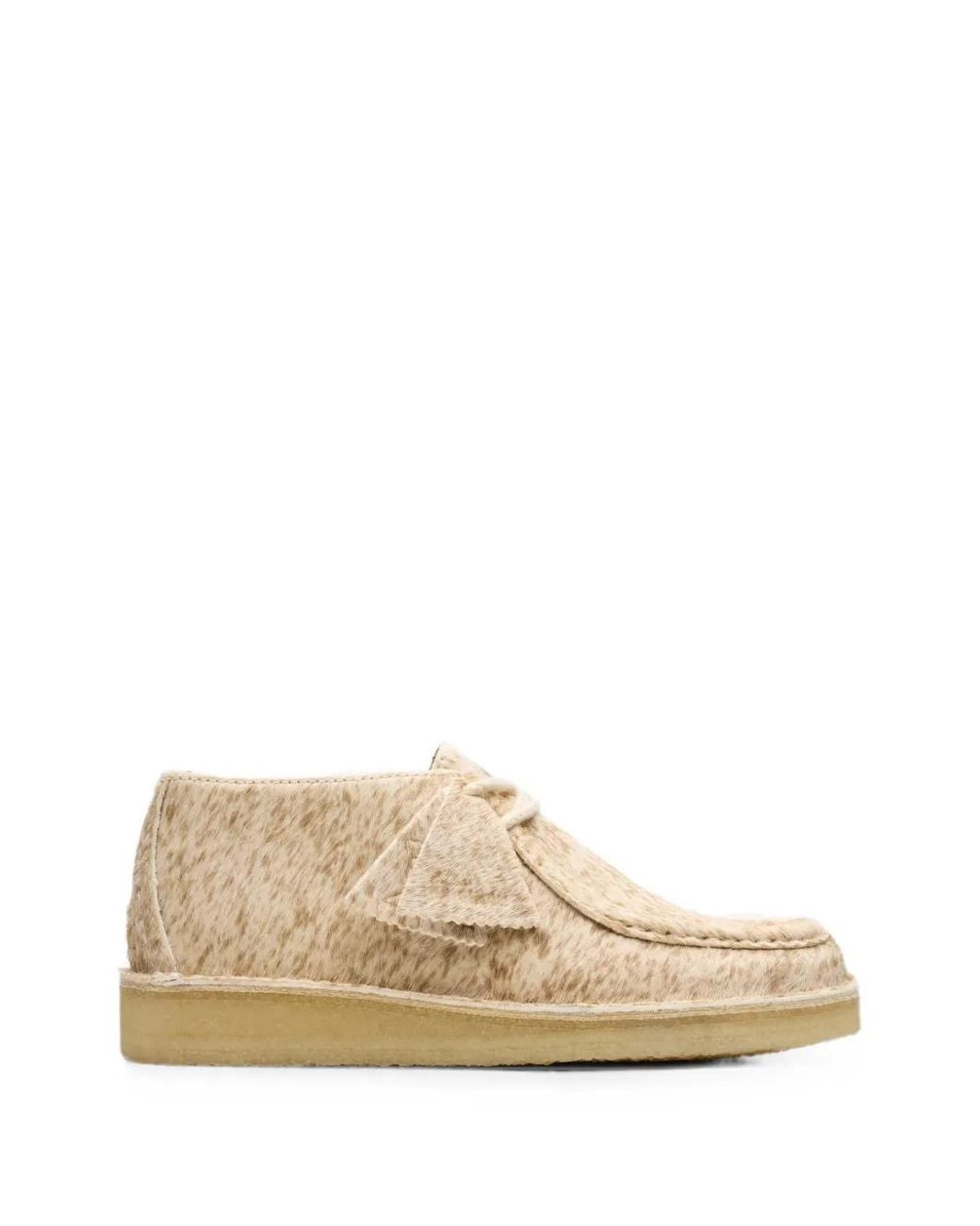 Clarks Natural Desert Nomad Lace-Up Derby Shoes