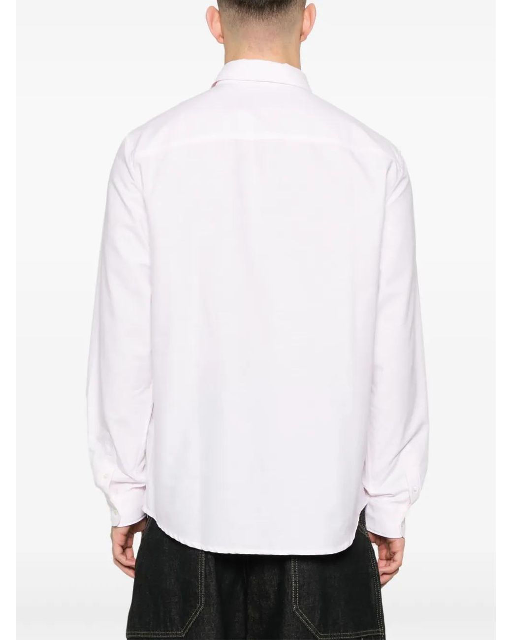 A.P.C. White Greg Shirt for men