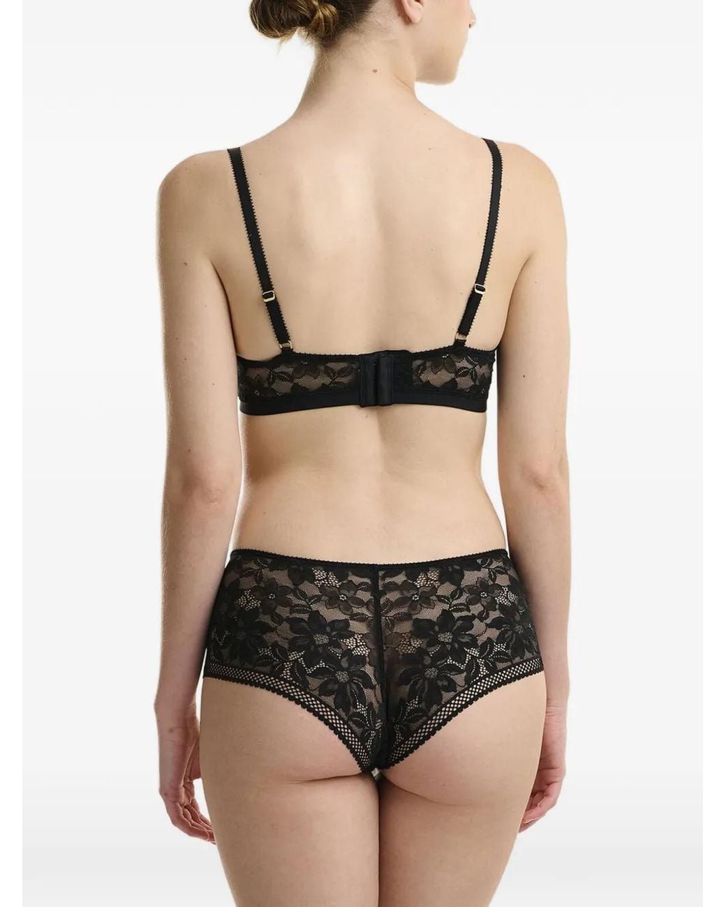 Wolford Black Lace Triangle Bra