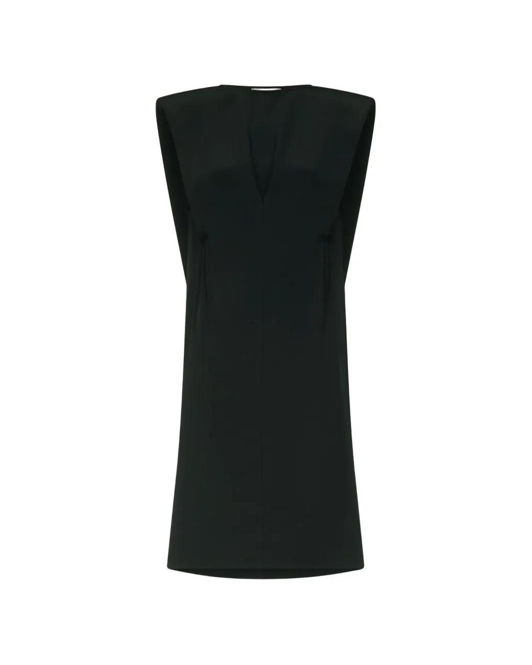 Loulou de Saison Black Lio Darted Mini Dress