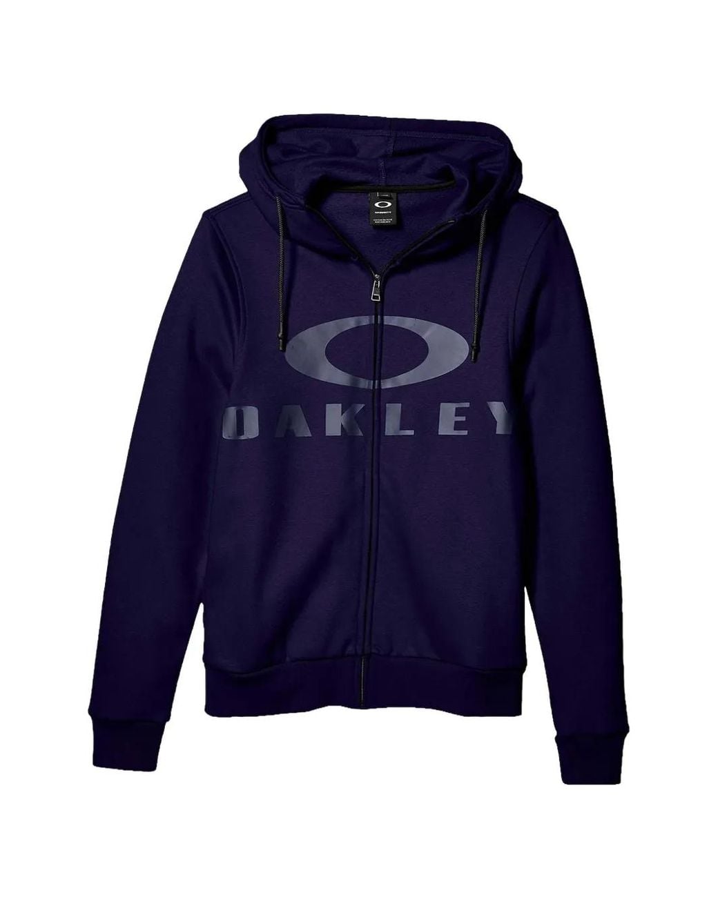 Oakley Blue Bark Zip-Up Hoodie for men
