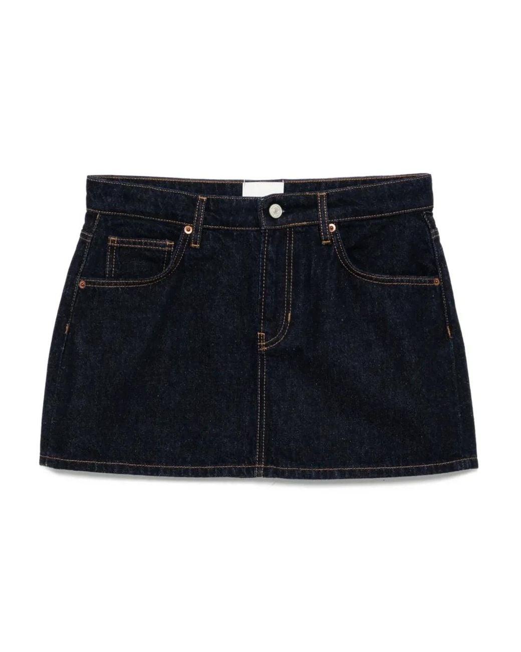 Reformation Black Hazel Mini Skirt