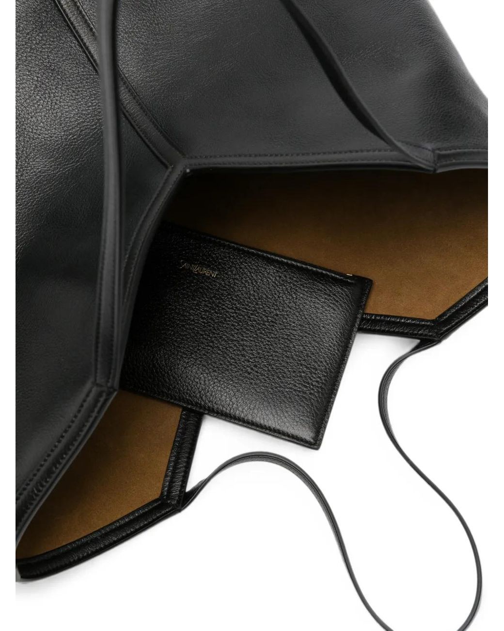 Saint Laurent Black Y Thin Tote for men