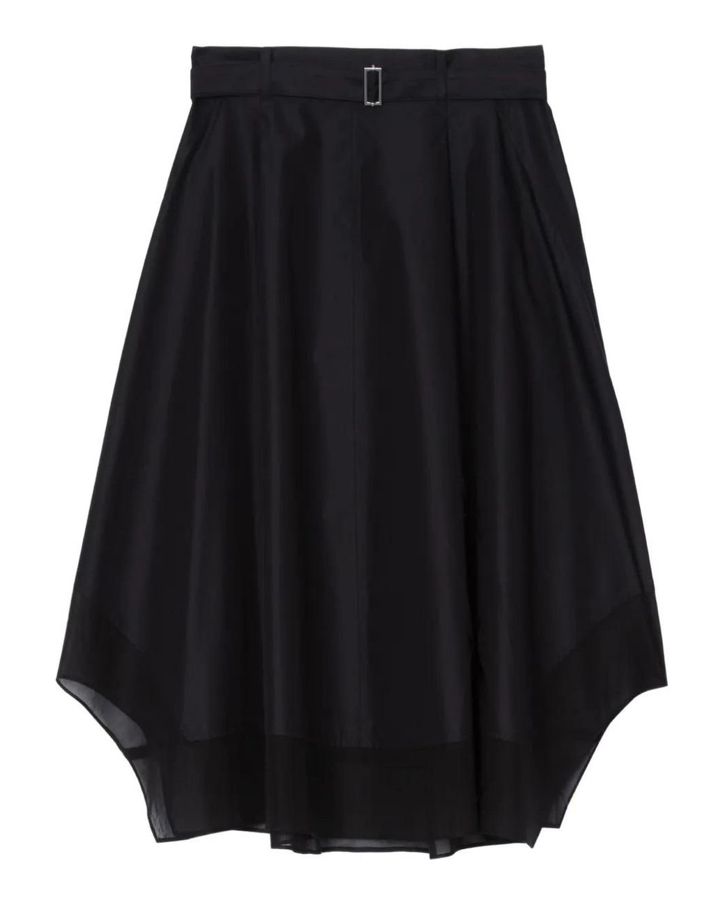 3.1 Phillip Lim Black Belted Layered Skirt