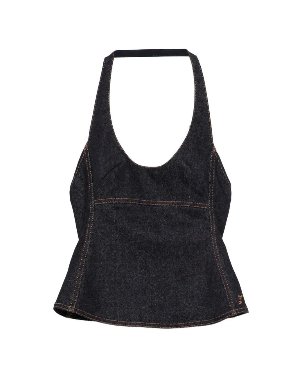 Jacquemus Black The Lavoir De Nîmes Denim Top