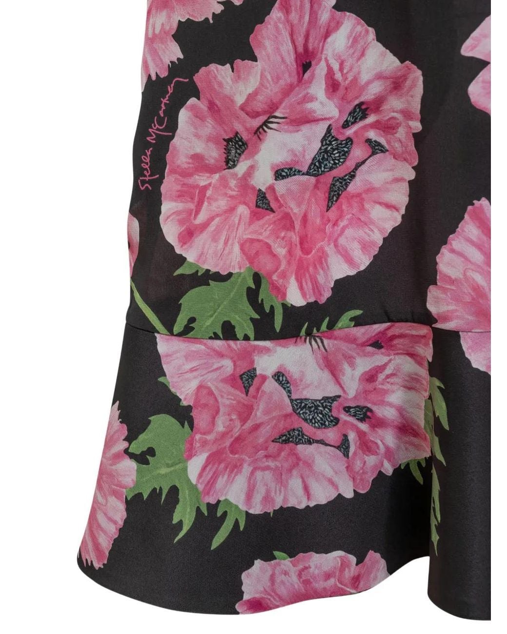 Stella McCartney Purple Printed Mini Dress