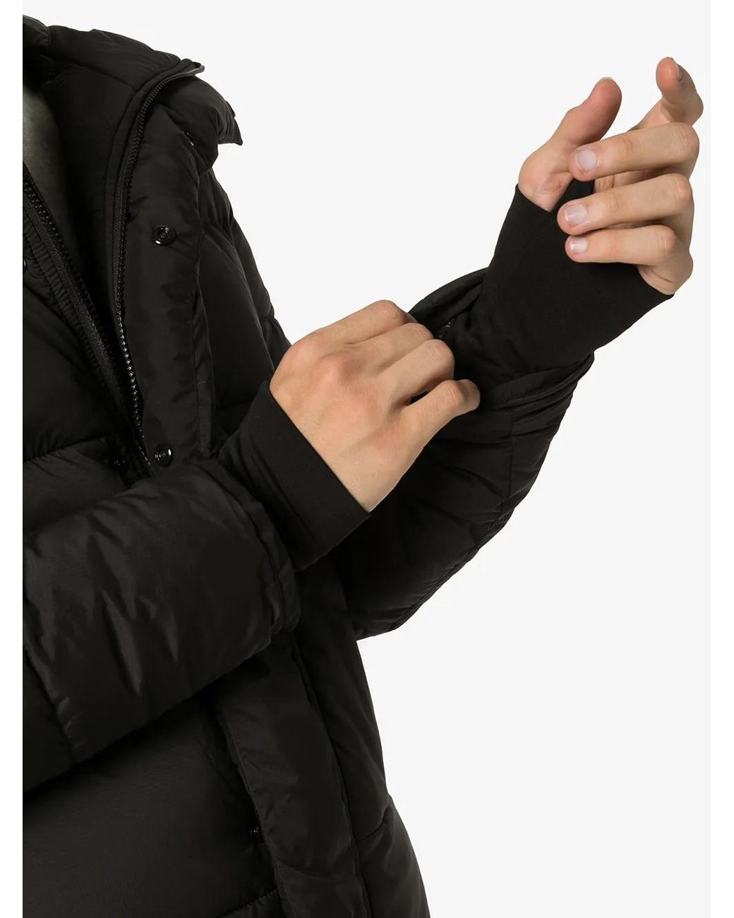 Canada Goose Black Armstrong Down Puffer Jacket for men