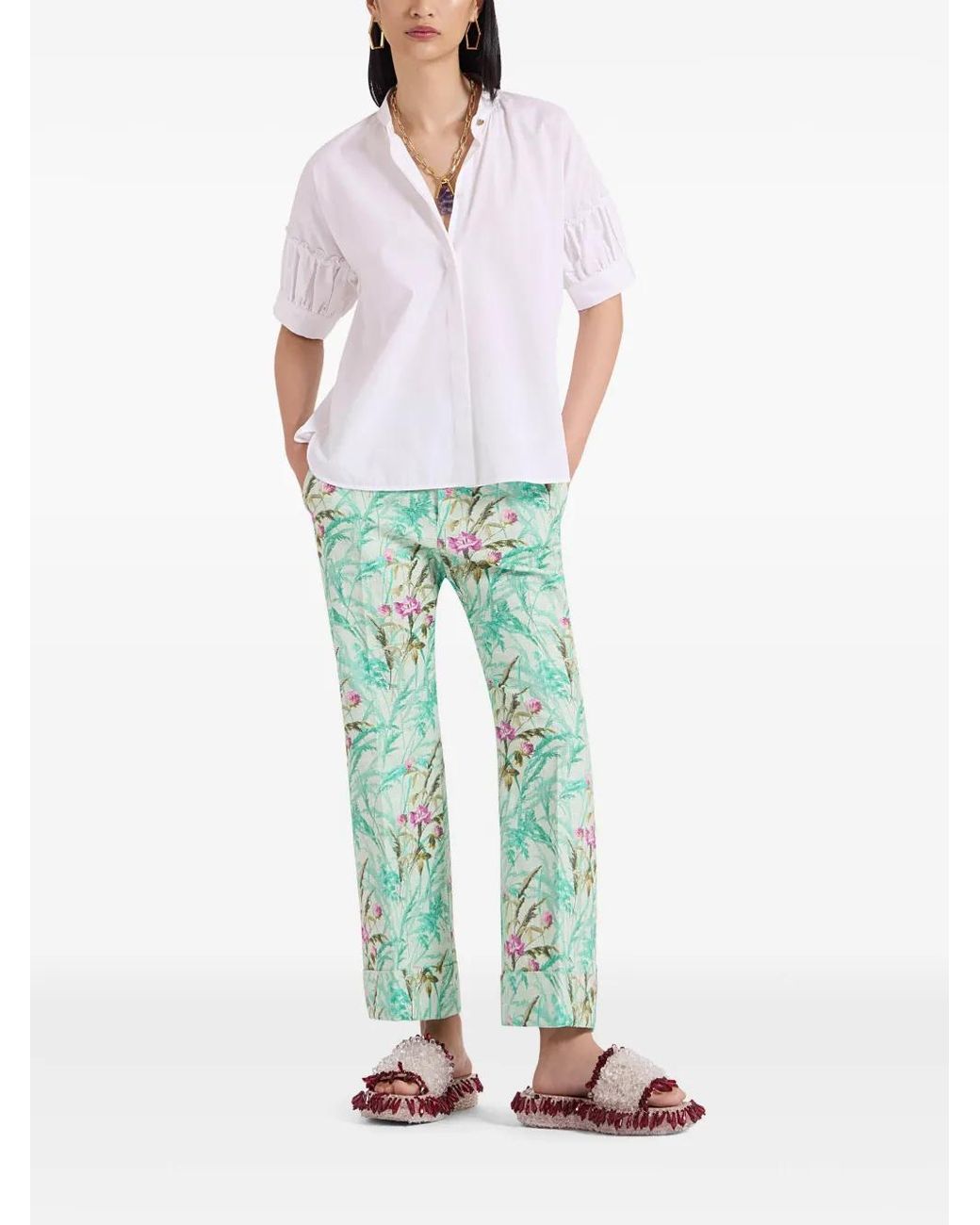 LaDoubleJ Green Hendrix Trousers