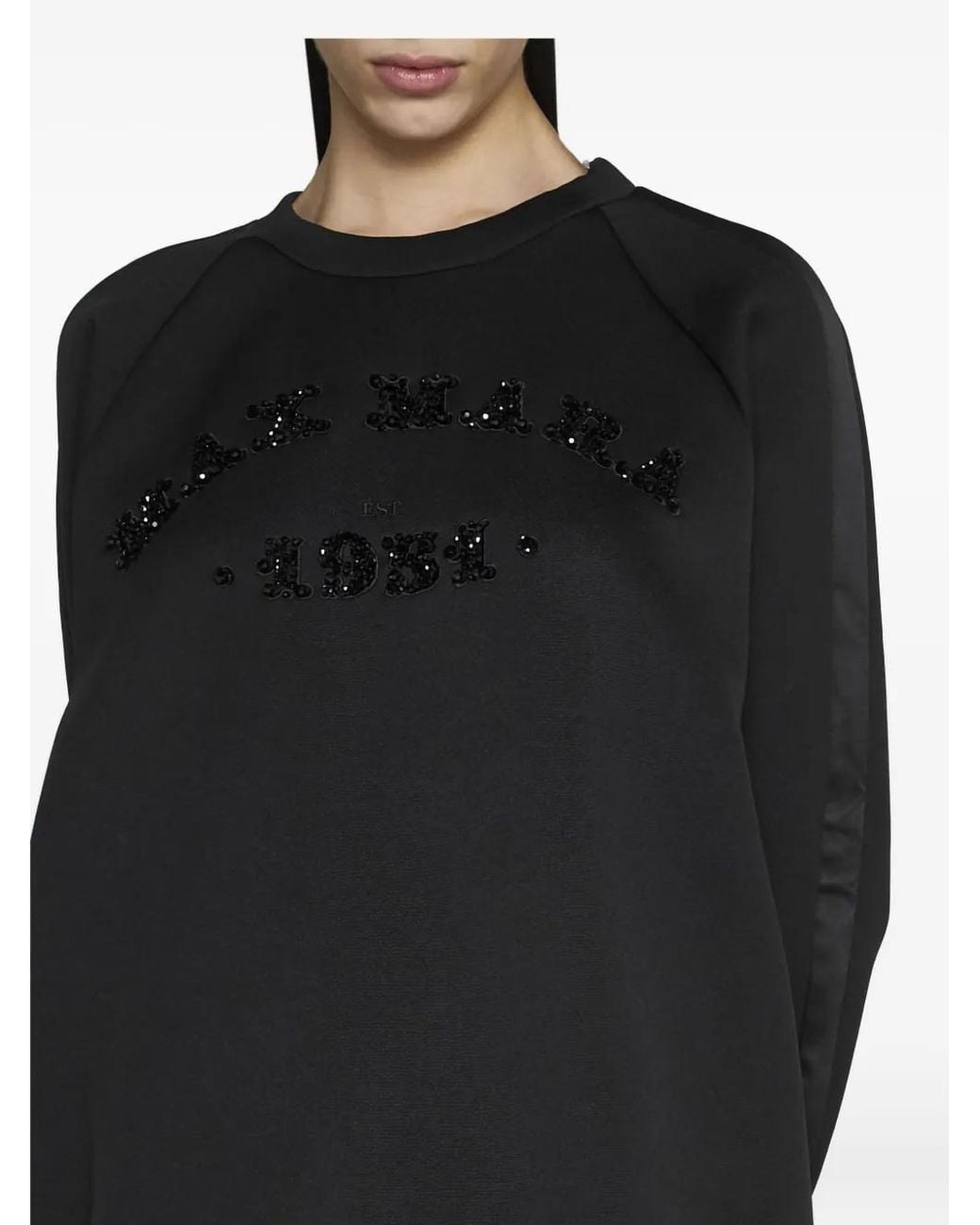 Max Mara Black Sweatshirts