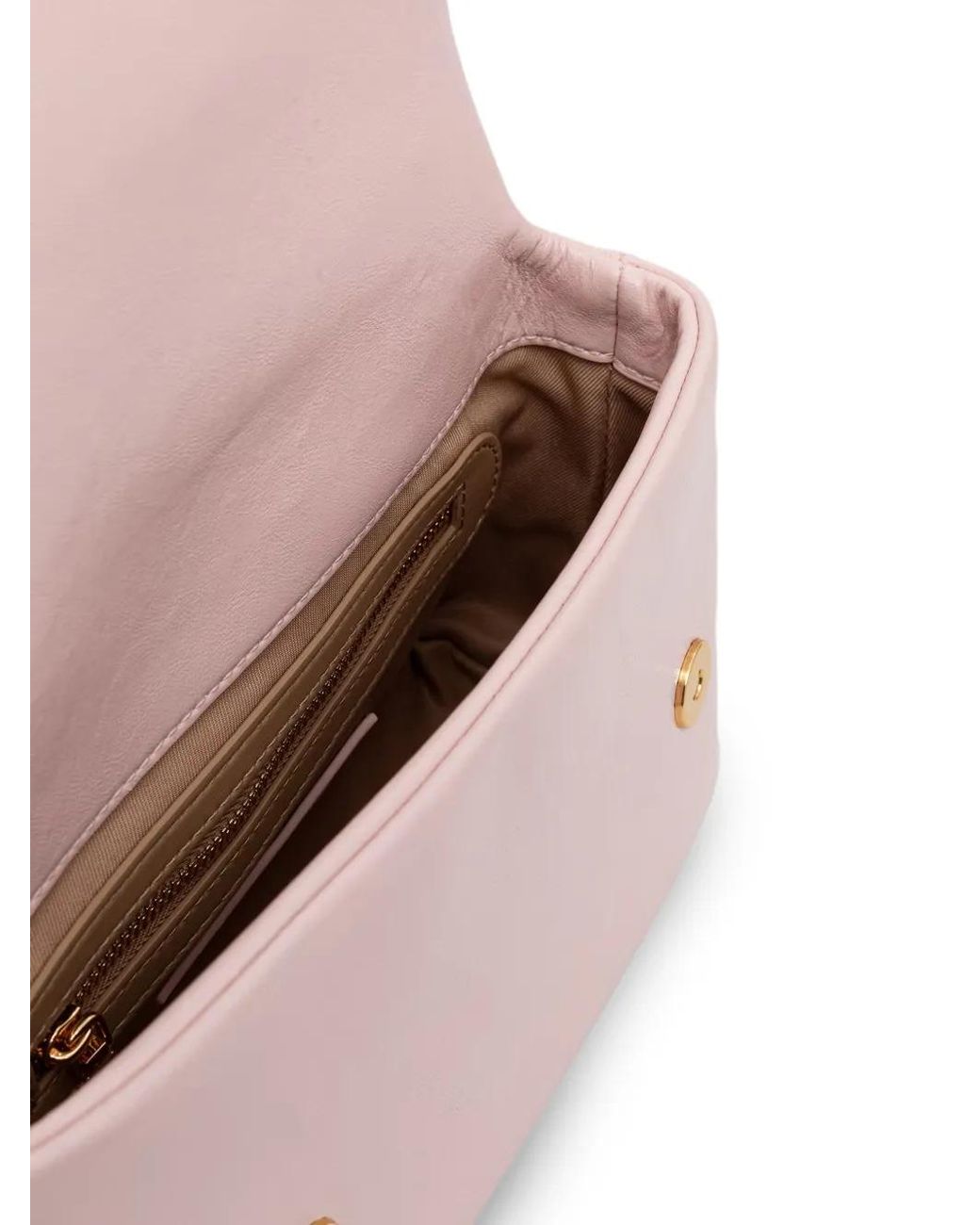 Love Moschino Pink Heart-Patch Twisted-Handle Tote Bag